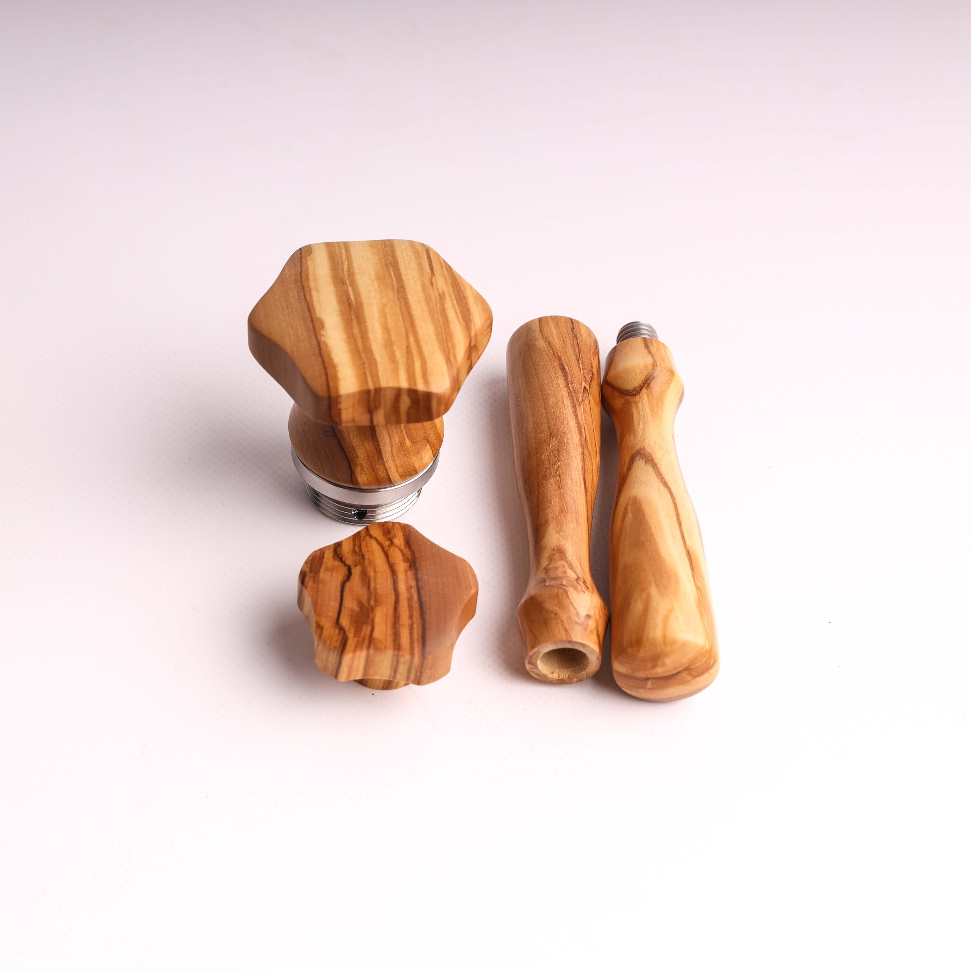 Olivewood kit for La Pavoni espresso machine – Mussatampers
