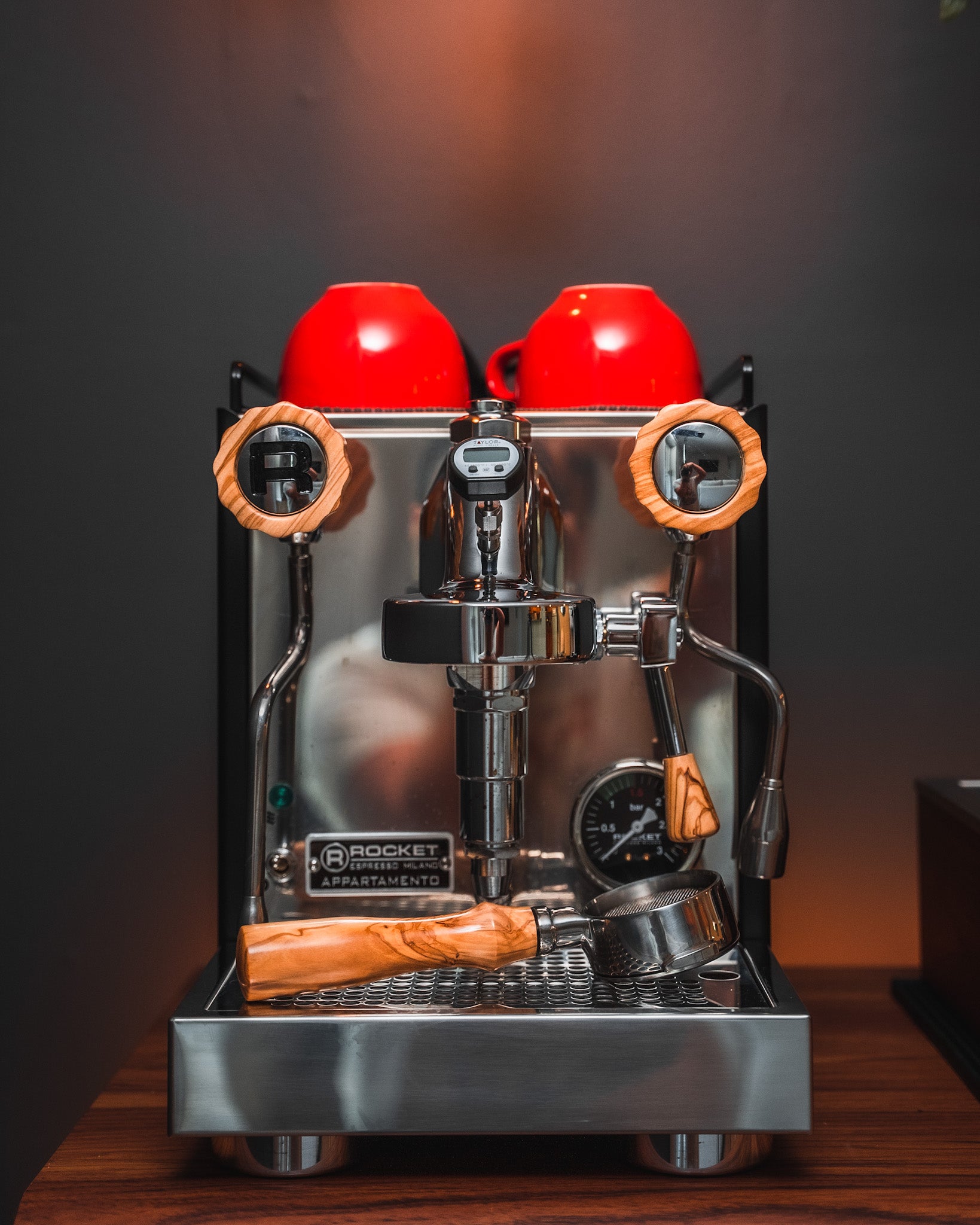 Rocket espresso kit (old design knobs) - wood selection – Mussatampers