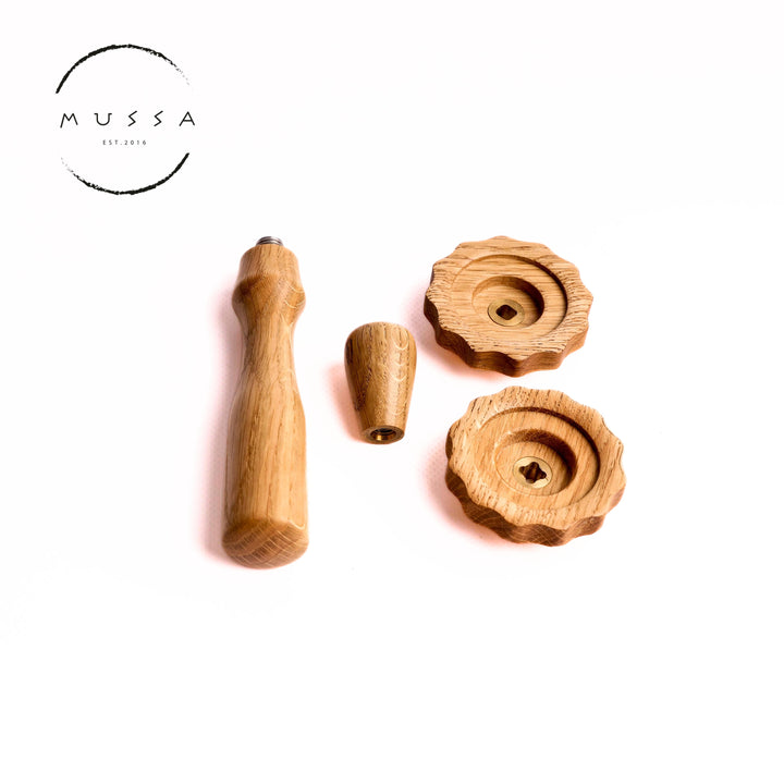 Rocket espresso kit (old design knobs) - wood selection