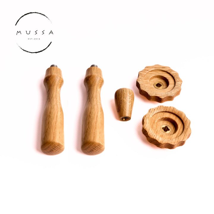 Rocket espresso kit (old design knobs) - wood selection