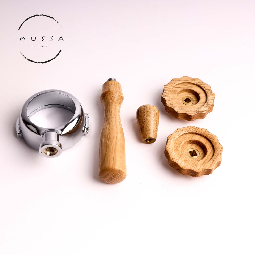 Rocket espresso kit (old design knobs) - wood selection
