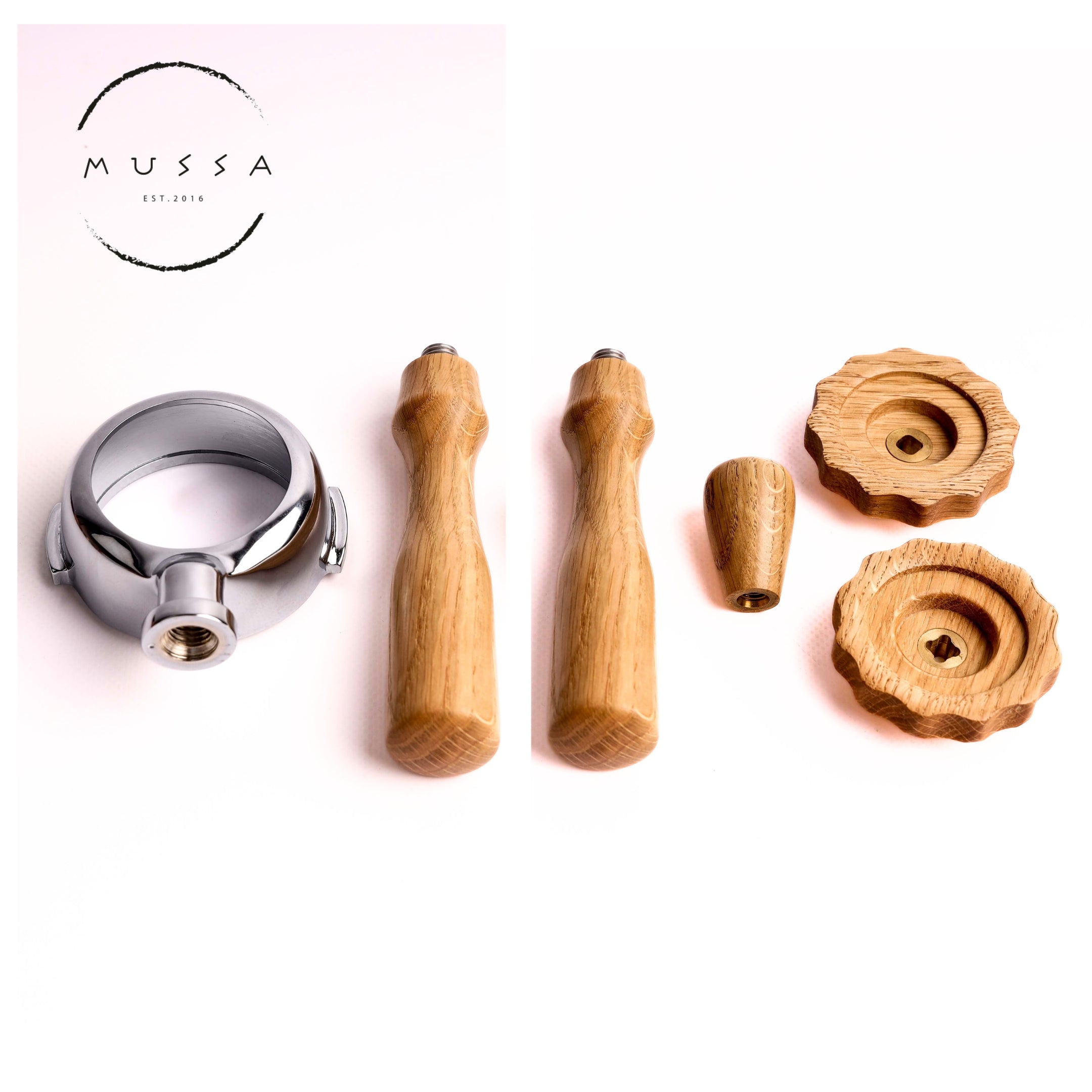 Rocket espresso kit (old design knobs) - wood selection – Mussatampers