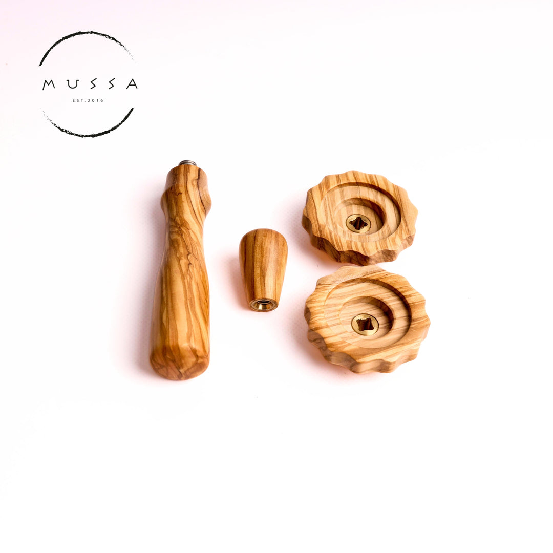 Rocket espresso kit (old design knobs) - wood selection