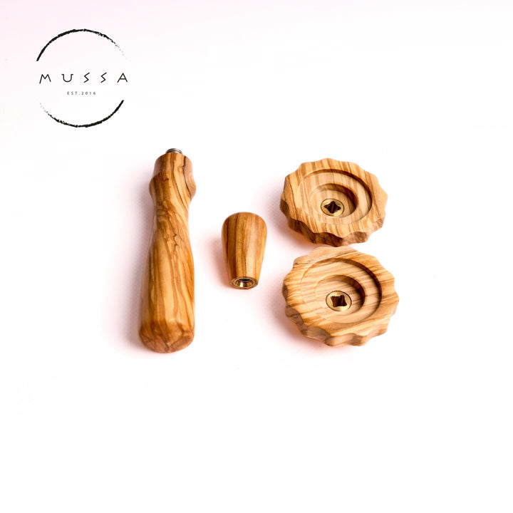 Rocket espresso kit (old design knobs) - wood selection