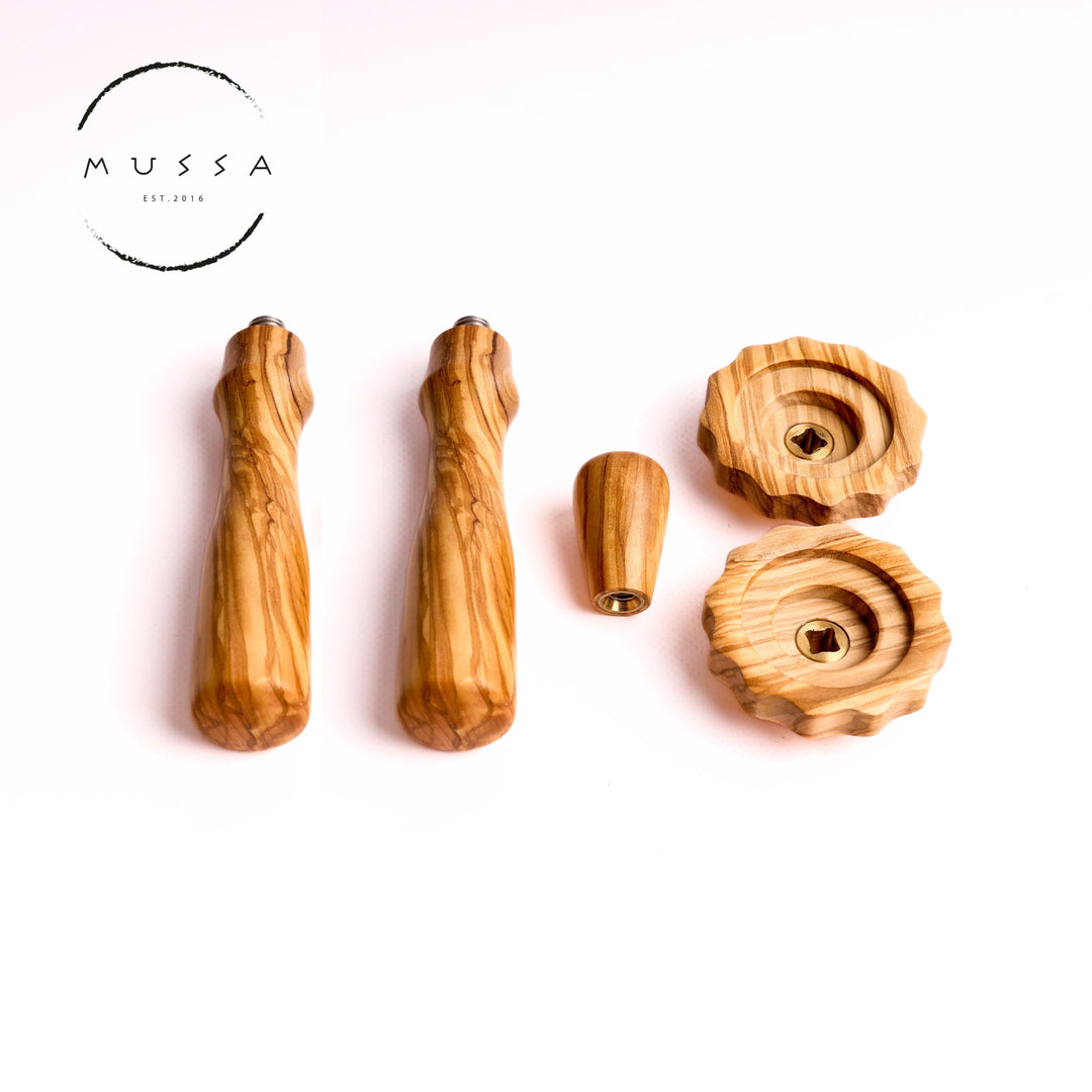 Rocket espresso kit (old design knobs) - wood selection