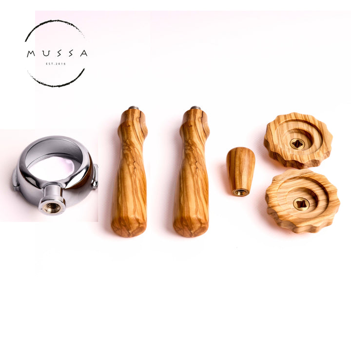 Rocket espresso kit (old design knobs) - wood selection