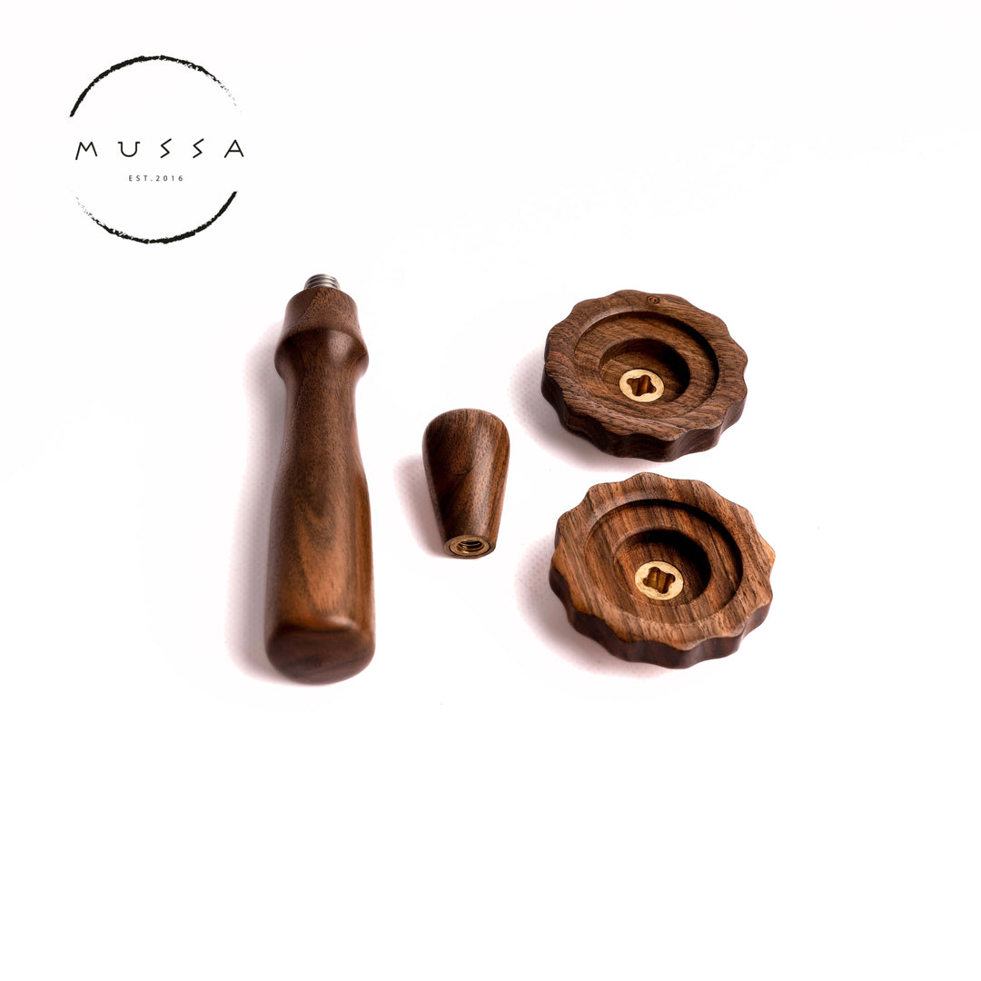Rocket espresso kit (old design knobs) - wood selection