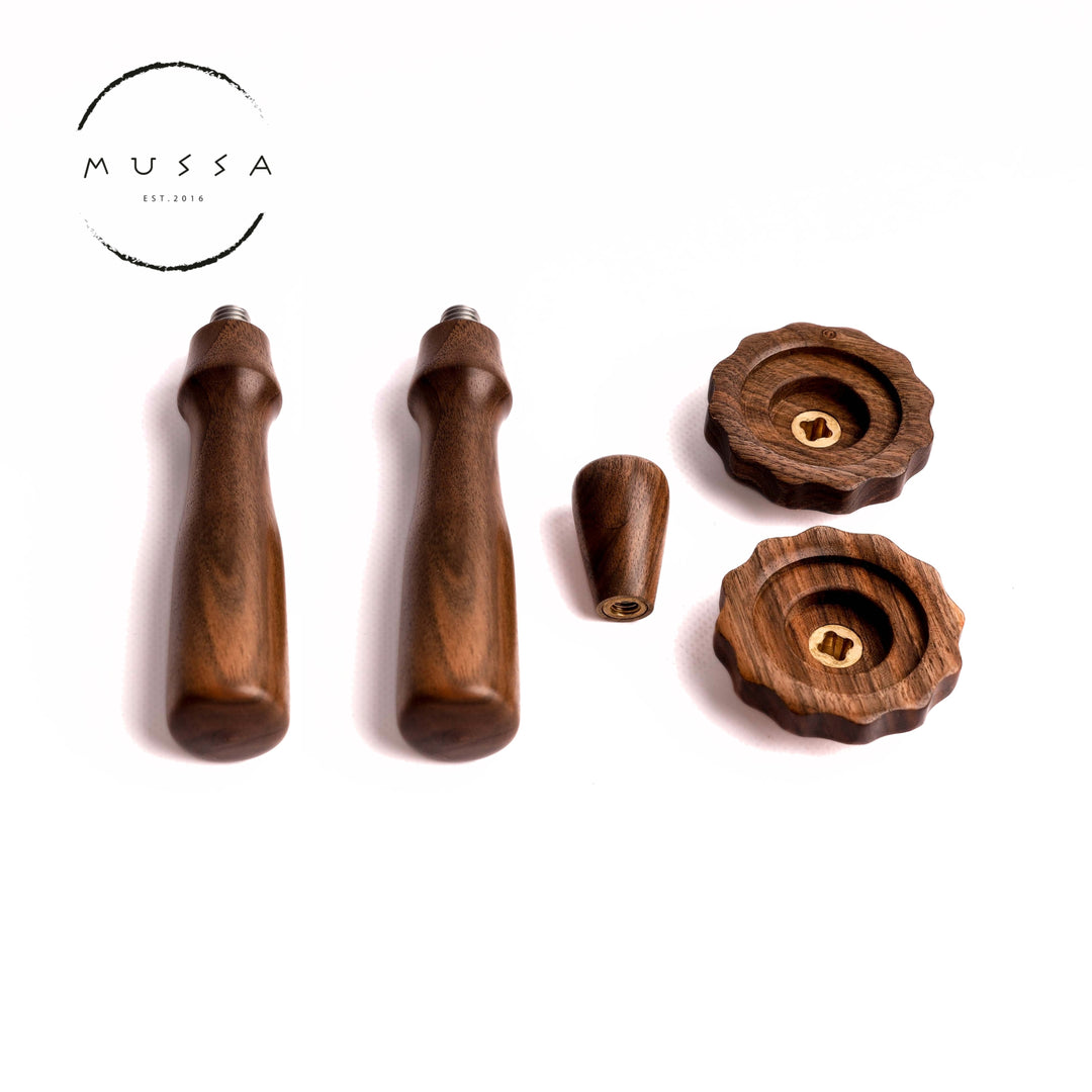 Rocket espresso kit (old design knobs) - wood selection