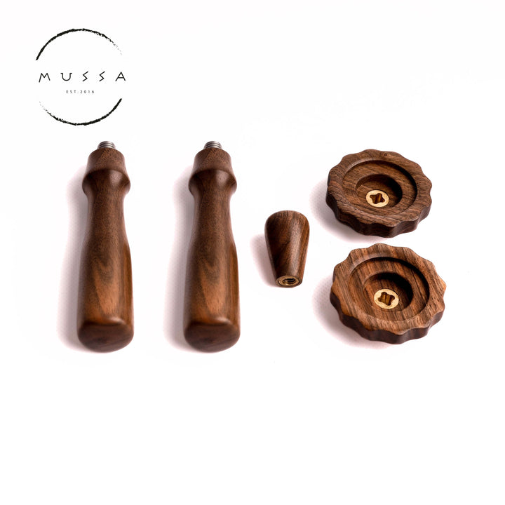 Rocket espresso kit (old design knobs) - wood selection